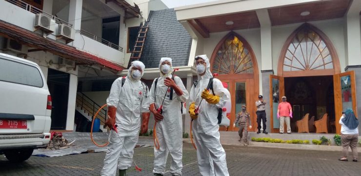 Kegiatan Relawan COVID-19  IKM ABKPMI